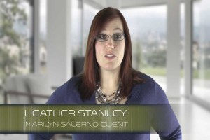 Heather-Stanley Marilyn Salerno Hypnosis Client
